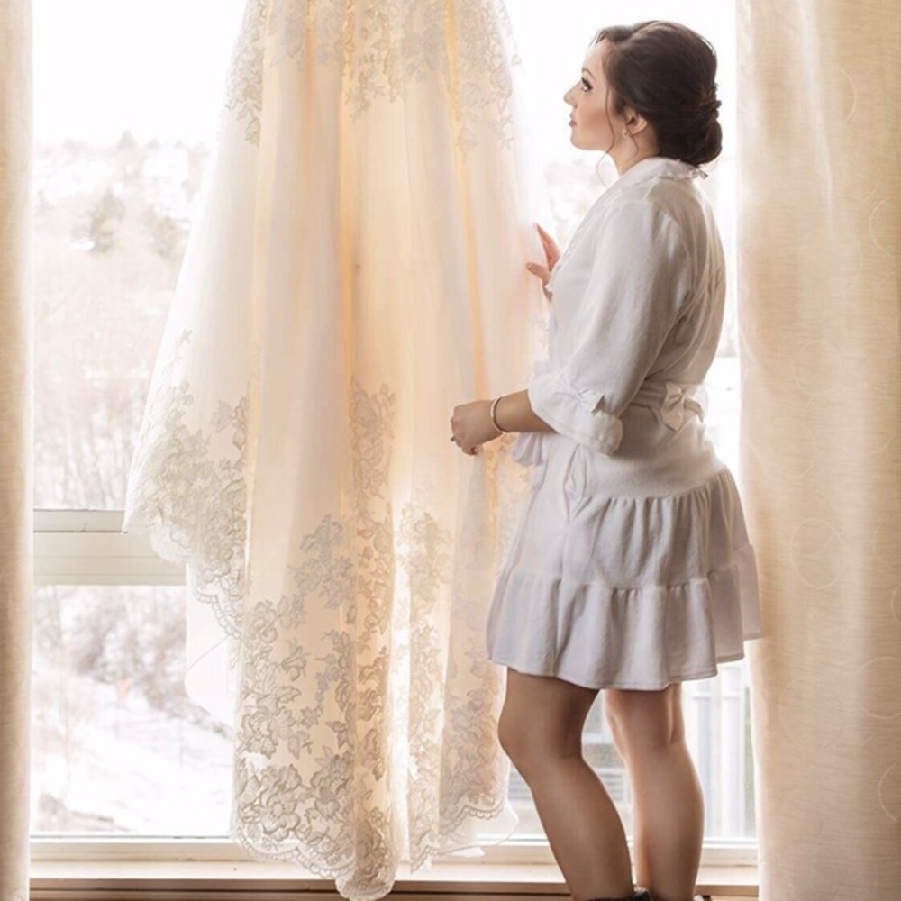 Blue by Betsey Johnson Bride Robe